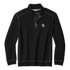 MLB San Diego Padres Tommy Bahama Montego Bay Half-Zip Sweatshirt