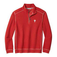 MLB Philadelphia Phillies Tommy Bahama Montego Bay Half-Zip Sweatshirt