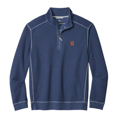 MLB Detroit Tigers Tommy Bahama Montego Bay Half-Zip Sweatshirt