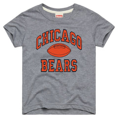 Homage Youth Gridiron Tri-Blend T-Shirt - Chicago Bears