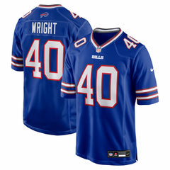 Matthew Wright  Team Game Jersey - Buffalo Bills