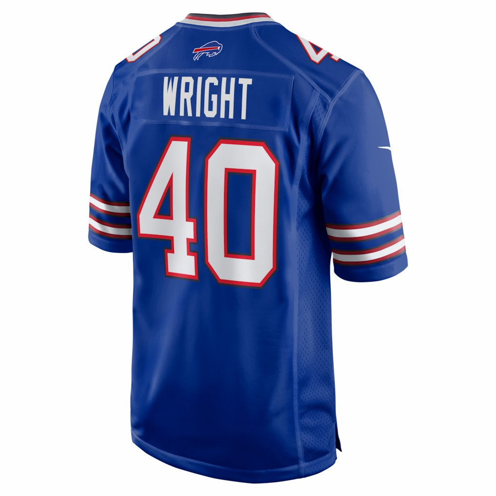 Matthew Wright  Team Game Jersey - Buffalo Bills