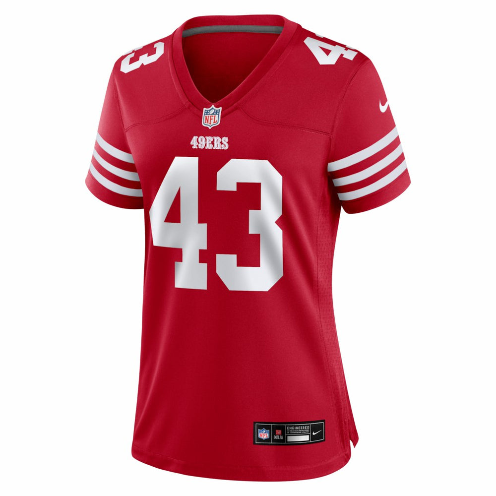 Eric Kendricks  Women's Game Jersey - San Francisco 49ers