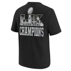 Youth Super Bowl LX Champions Locker Room Trophy Collection Authentic T-Shirt - Seattle Seahawks
