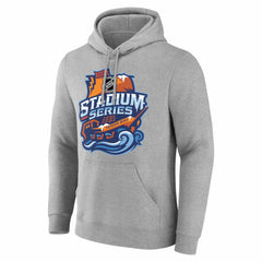NHL Gray Tampa Bay Lightning 2026 NHL Stadium Series Personalized Name & Number Hoodie