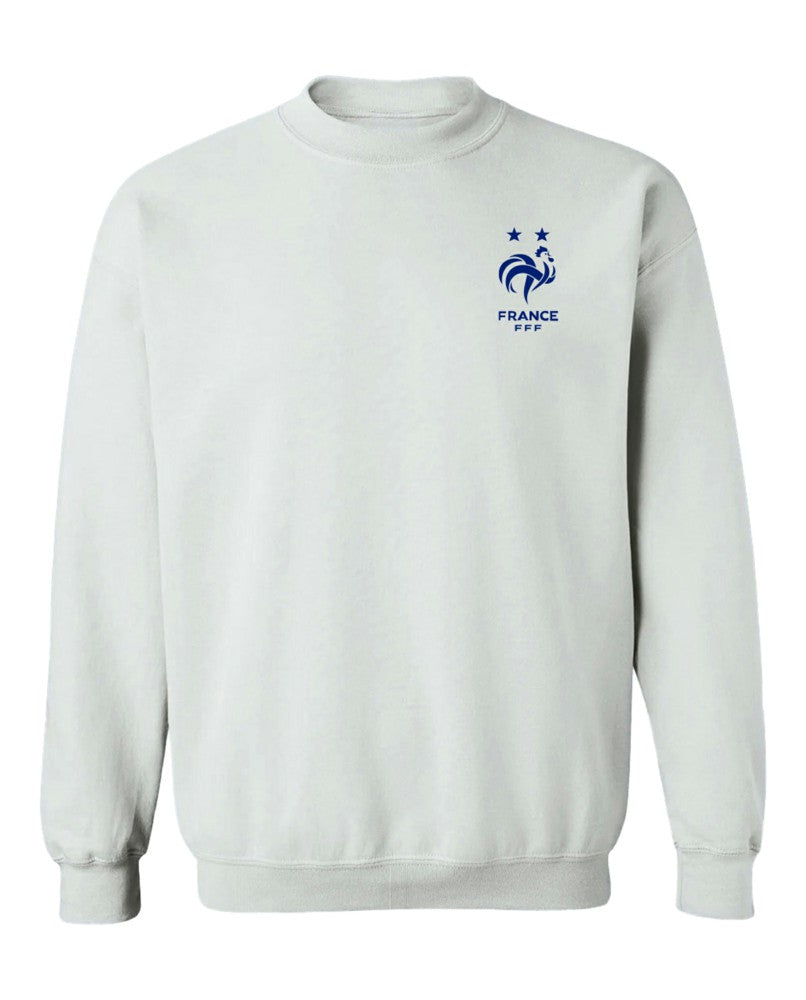 France National Team Vive La Fete Women's Impressions Artwork Sweatshirt -  Gray