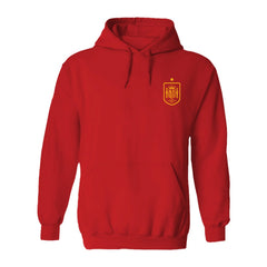 Spain National Team Vive La Fete Women's Impressions Artwork Hoodie -  Red
