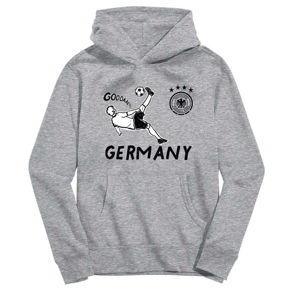 Germany National Team Vive La Fete Youth Chilena Style Hoodie -  Gray