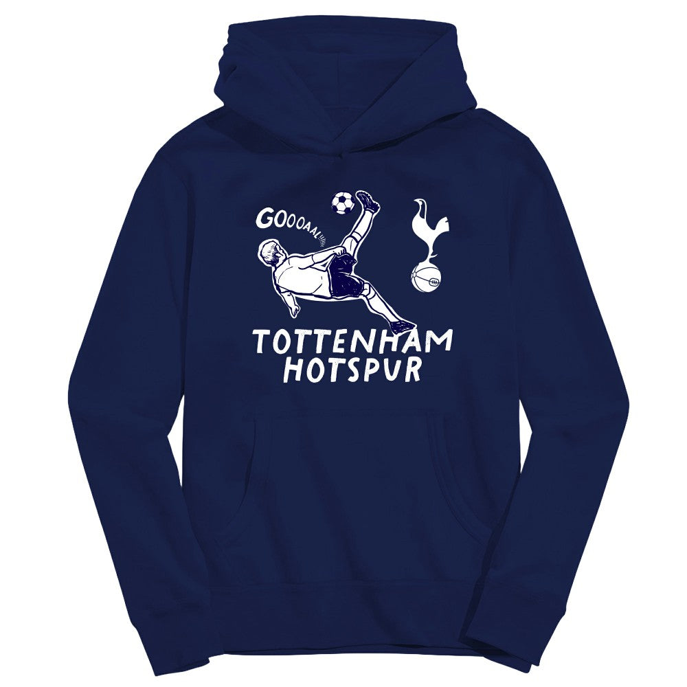 Tottenham Hotspur Vive La Fete Youth Chilena Style Hoodie -  Navy