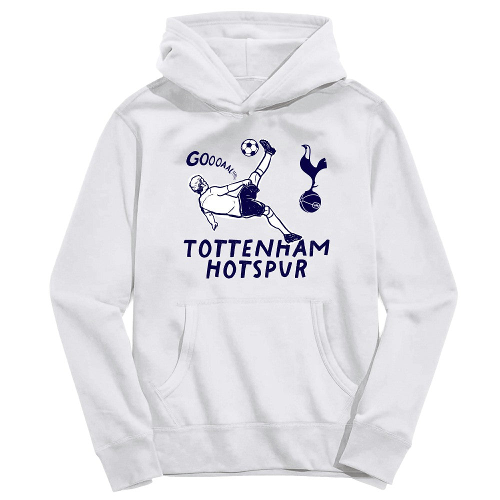 Tottenham Hotspur Vive La Fete Youth Chilena Style Hoodie -  White
