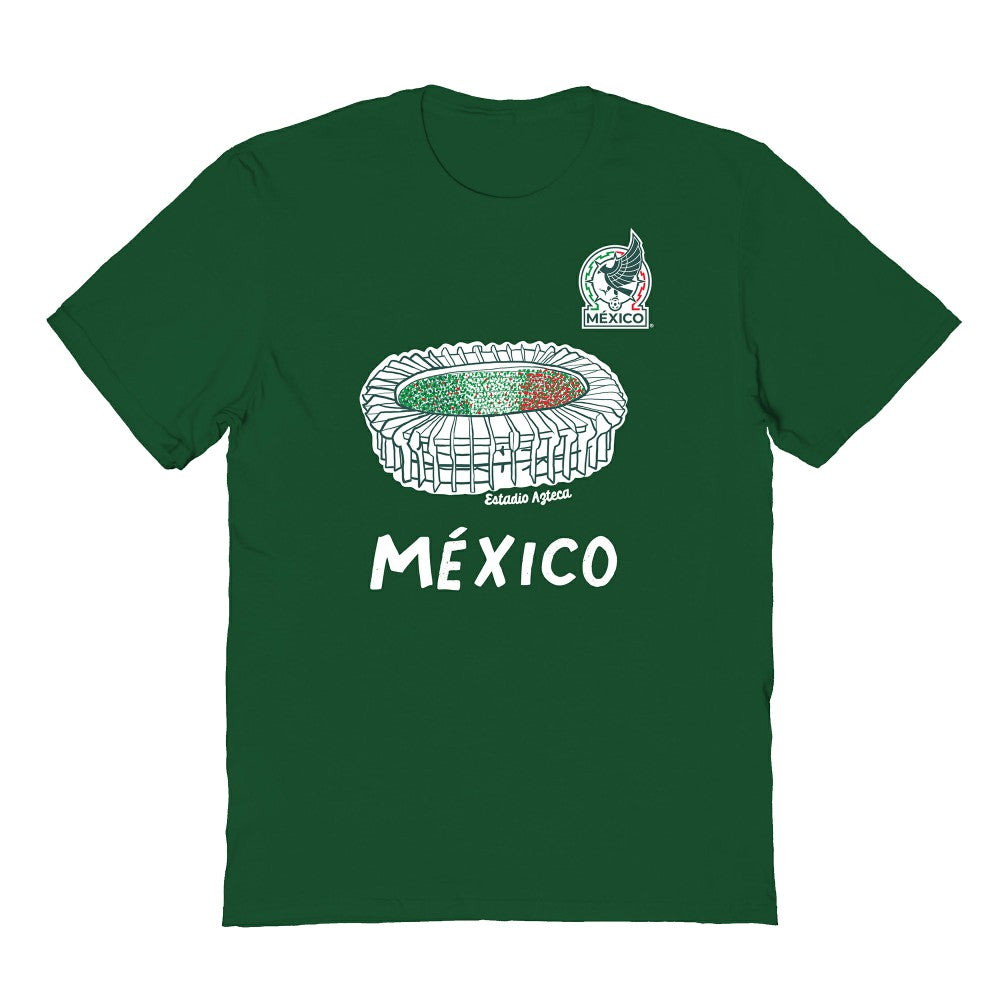 Mexico National Team Vive La Fete Youth Chilena Style T-Shirt -  Green