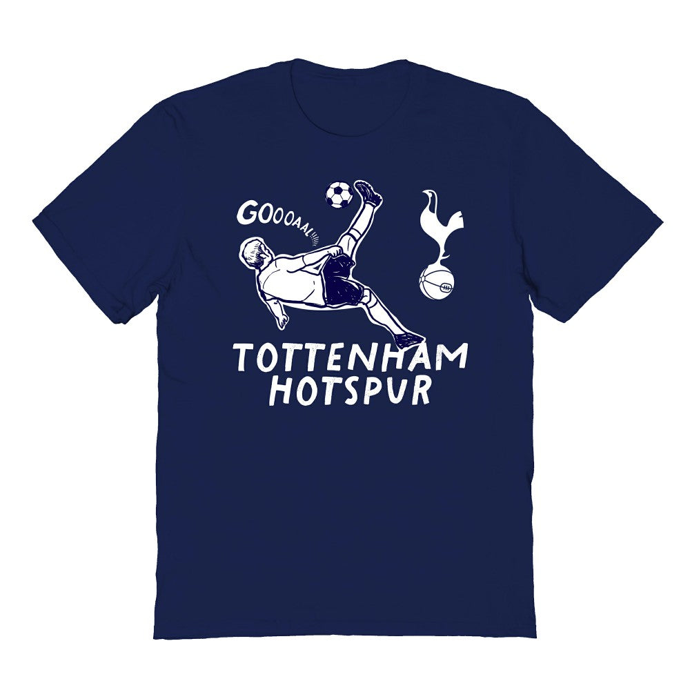 Tottenham Hotspur Vive La Fete Youth Chilena Style T-Shirt -  Navy