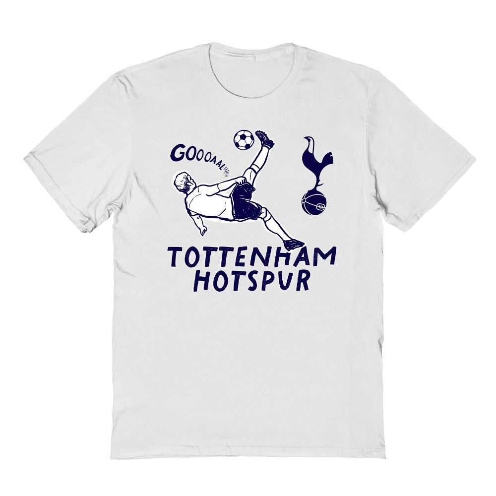 Tottenham Hotspur Vive La Fete Youth Chilena Style T-Shirt -  White
