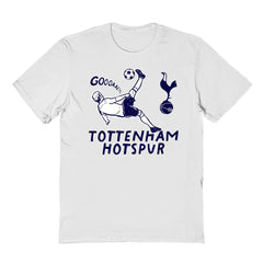 Tottenham Hotspur Vive La Fete Youth Chilena Style T-Shirt -  White