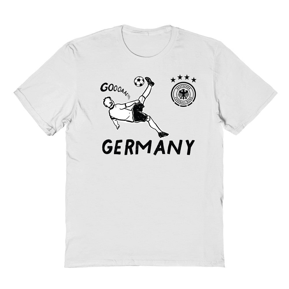 Germany National Team Vive La Fete Youth Chilena Style T-Shirt -  White