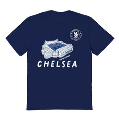 Chelsea Vive La Fete Youth Chilena Style T-Shirt -  Navy