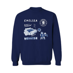 Chelsea Vive La Fete Women's Impressions Icons Sweatshirt -  Navy