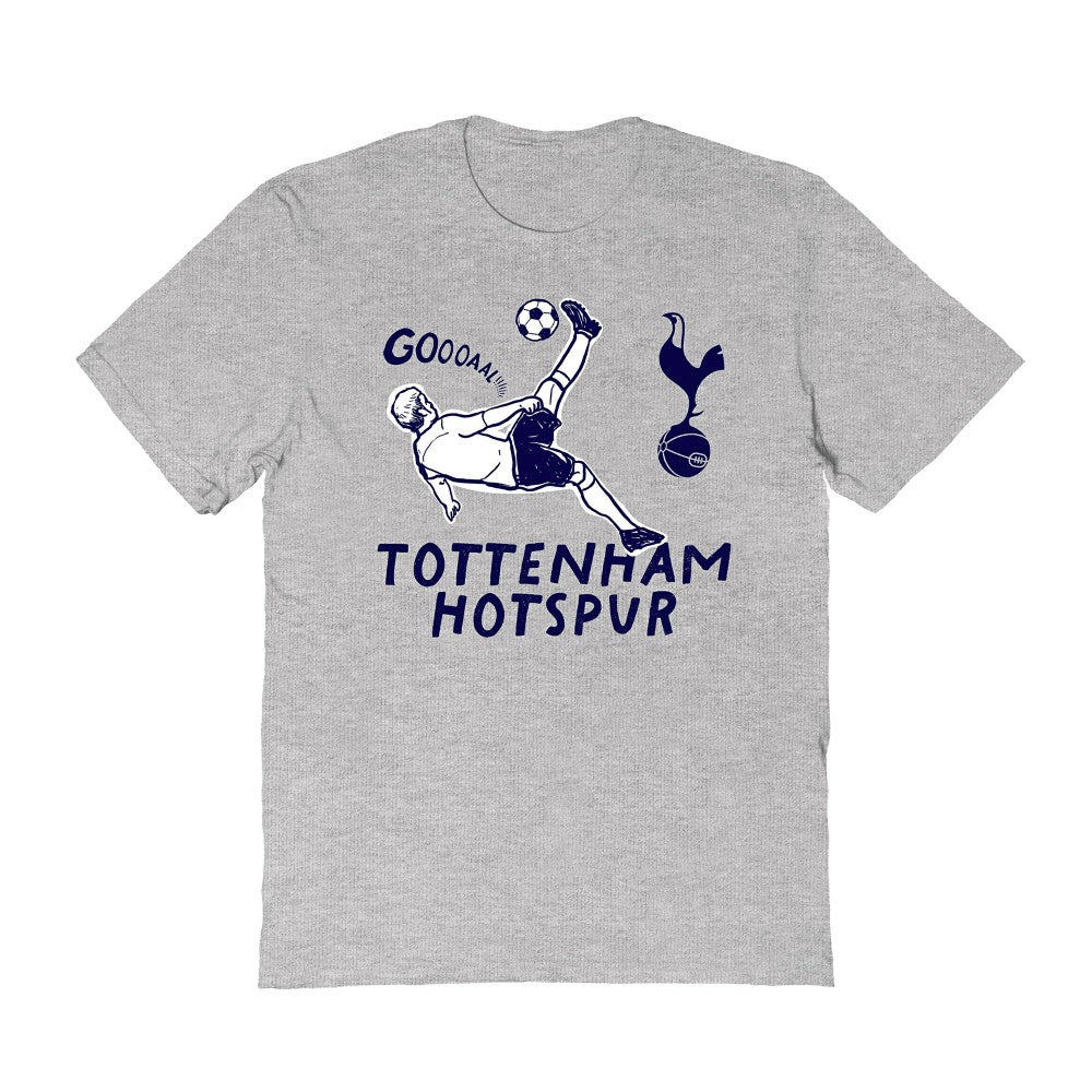 Tottenham Hotspur Vive La Fete Women's Chilena Style T-Shirt -  Gray