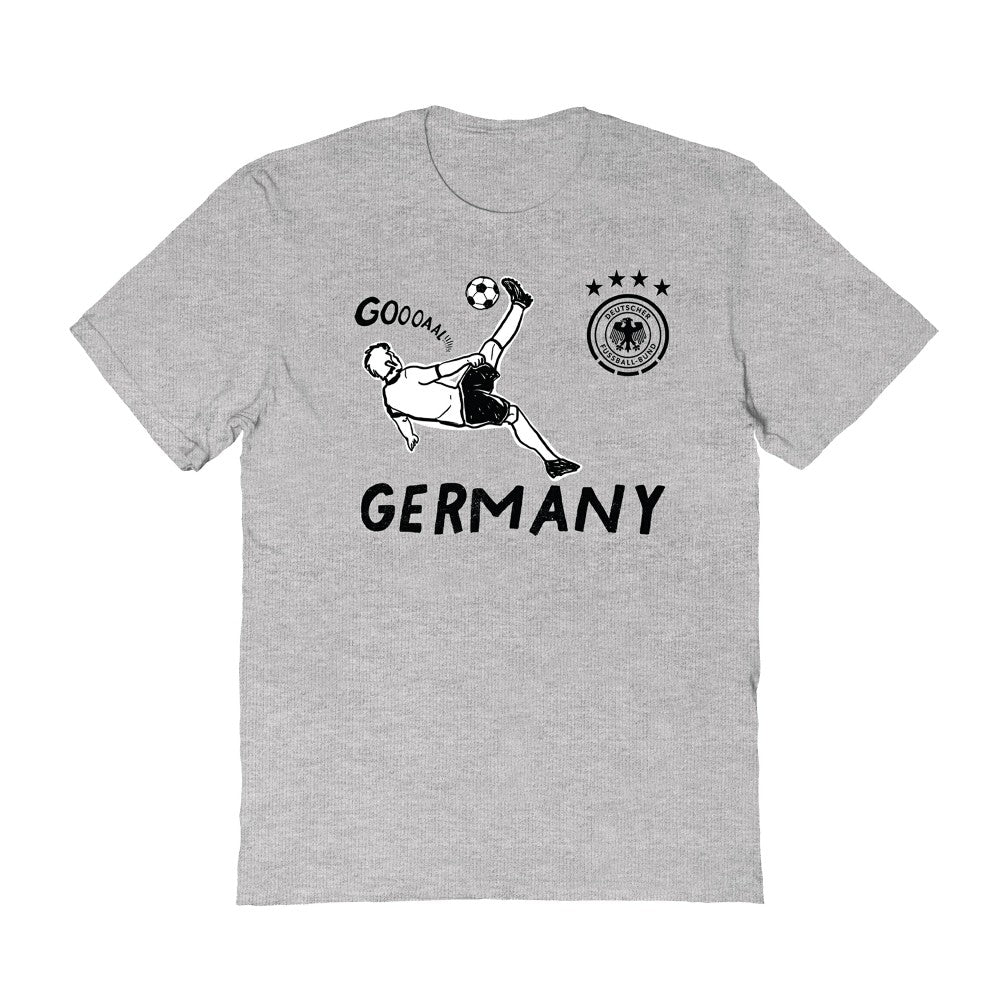 Germany National Team Vive La Fete Women's Chilena Style T-Shirt -  Gray