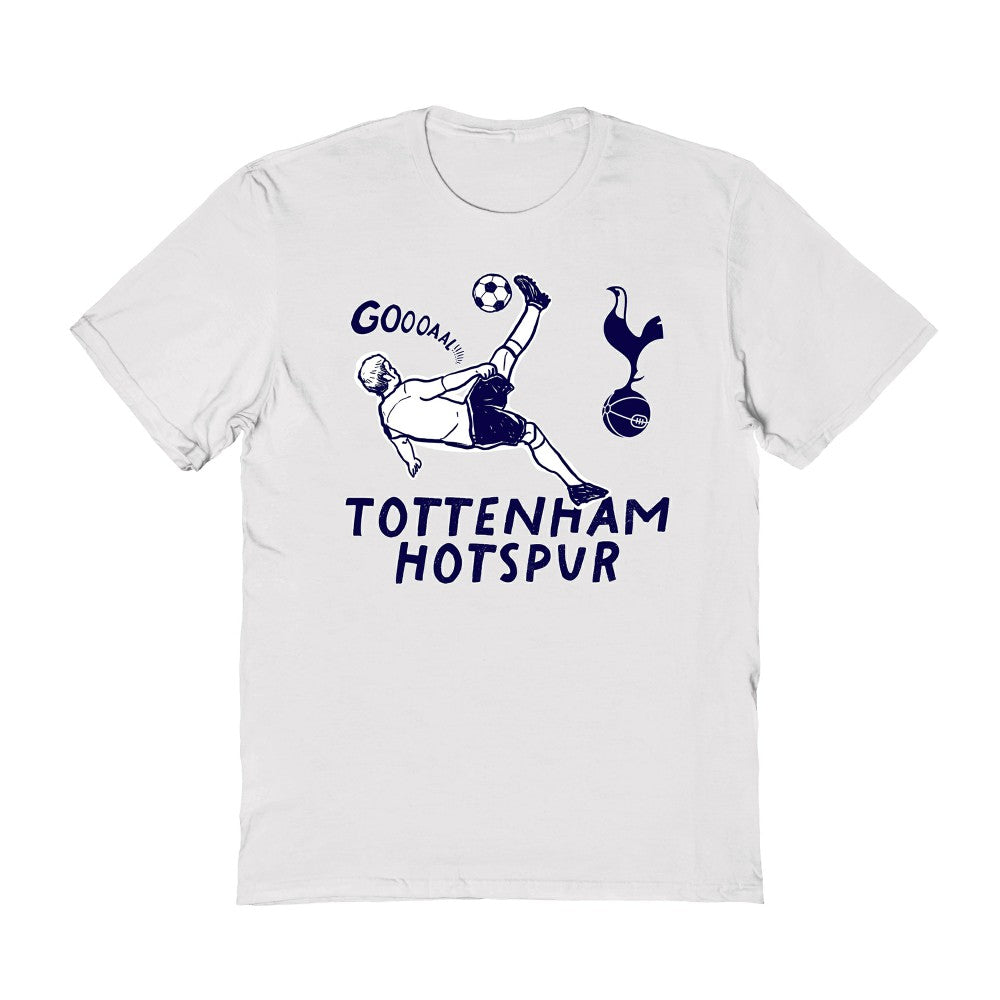 Tottenham Hotspur Vive La Fete Women's Chilena Style T-Shirt -  White