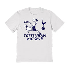 Tottenham Hotspur Vive La Fete Women's Chilena Style T-Shirt -  White
