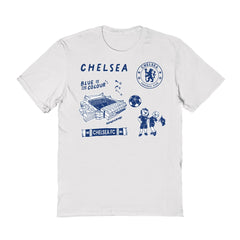 Chelsea Vive La Fete Women's Impressions Icons T-Shirt -  White