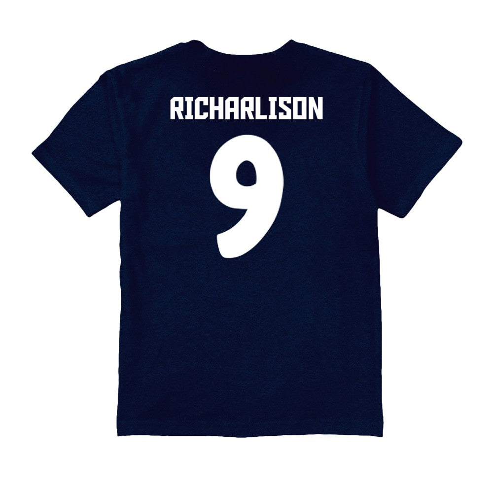 Richarlison Tottenham Hotspur Vive La Fete Youth Player Name & Number Color Badge T-Shirt -  Navy