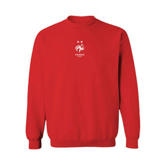 France National Team Vive La Fete Women's Color Badge Sweatshirt -  Red
