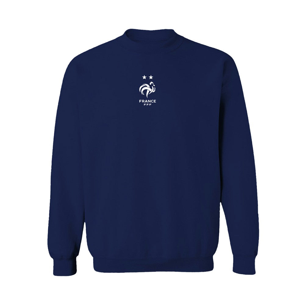 France National Team Vive La Fete Women's Color Badge Sweatshirt -  Navy