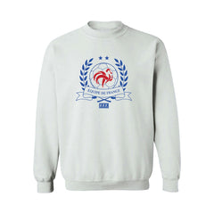 France National Team Vive La Fete Women's Équipe de France Sweatshirt -  White