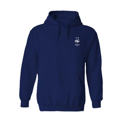 France National Team Vive La Fete Women's Color Badge Fleece Hoodie -  Navy