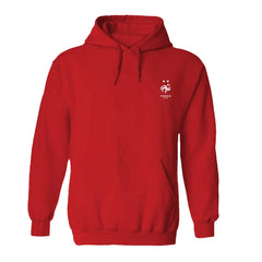France National Team Vive La Fete Women's Color Badge Fleece Hoodie -  Red