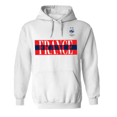 France National Team Vive La Fete Women's Hoodie -  White