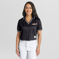 MLB San Francisco Giants WEAR by Erin Andrews Women's Cropped Polo