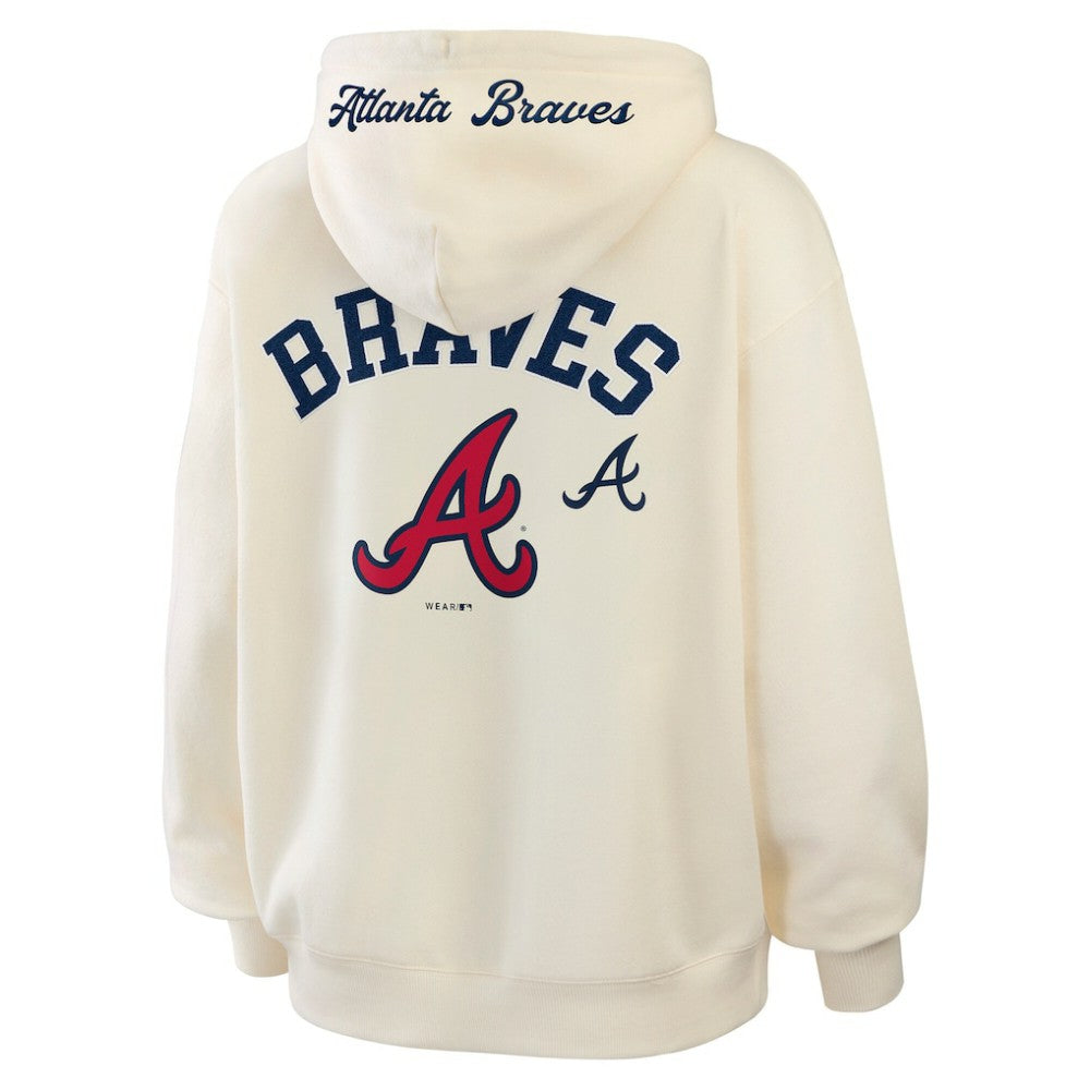 MLB Atlanta Braves WEAR by Erin Andrews Women's Full-Zip Hoodie