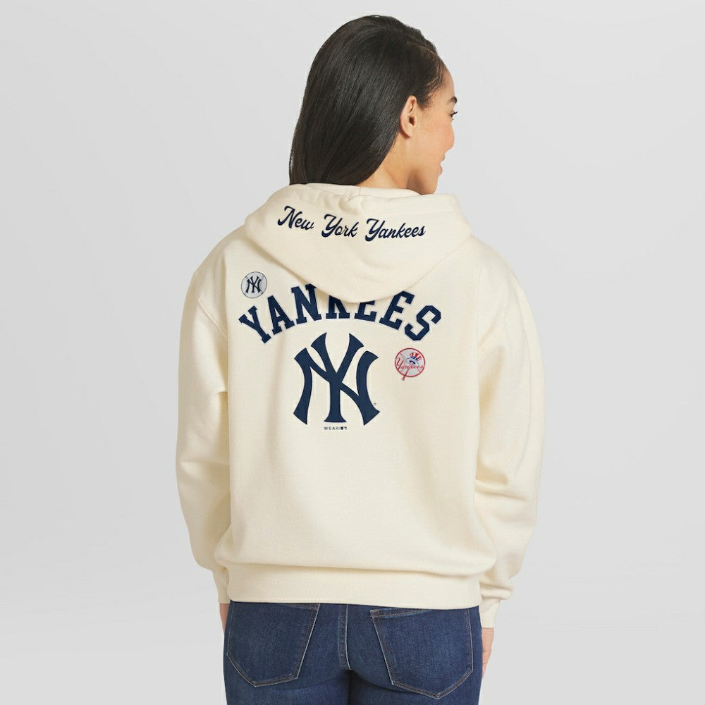 MLB New York Yankees WEAR by Erin Andrews Women's Full-Zip Hoodie