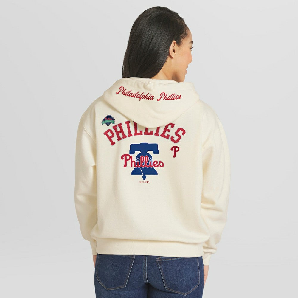 MLB Philadelphia Phillies WEAR by Erin Andrews Women's Full-Zip Hoodie
