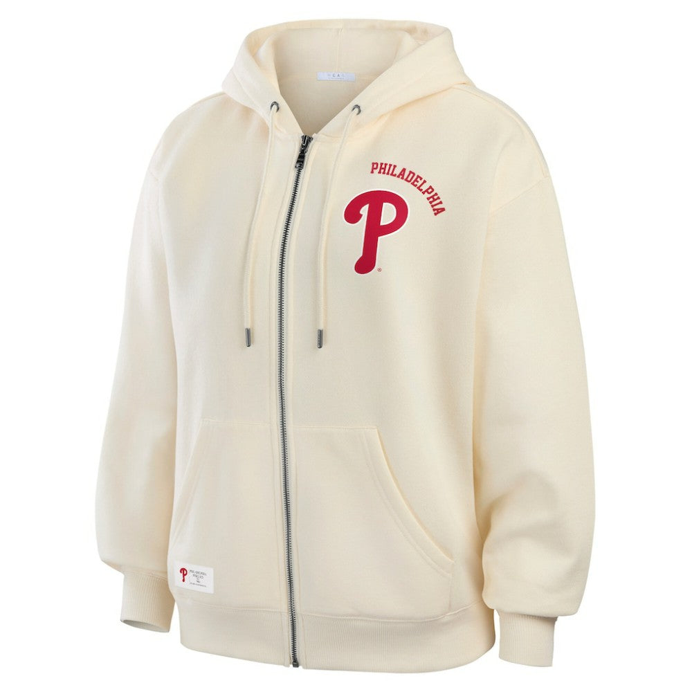 MLB Philadelphia Phillies WEAR by Erin Andrews Women's Full-Zip Hoodie
