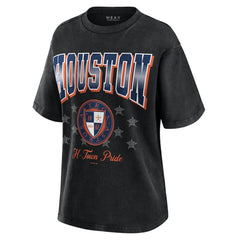 MLB Houston Astros WEAR by Erin Andrews Women's Oversized Boyfriend T-Shirt