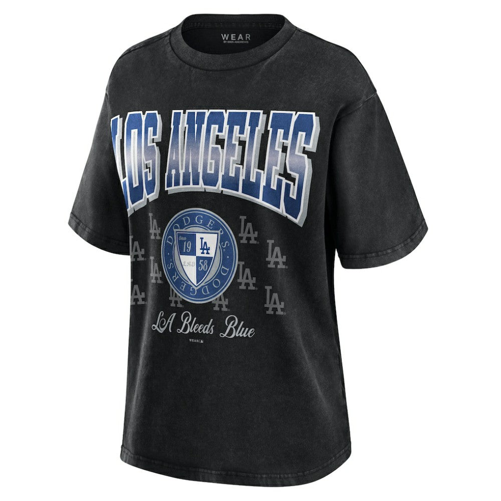 MLB Los Angeles Dodgers WEAR by Erin Andrews Women's Oversized Boyfriend T-Shirt