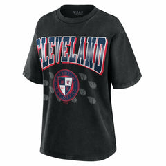 MLB Cleveland Guardians WEAR by Erin Andrews Women's Oversized Boyfriend T-Shirt