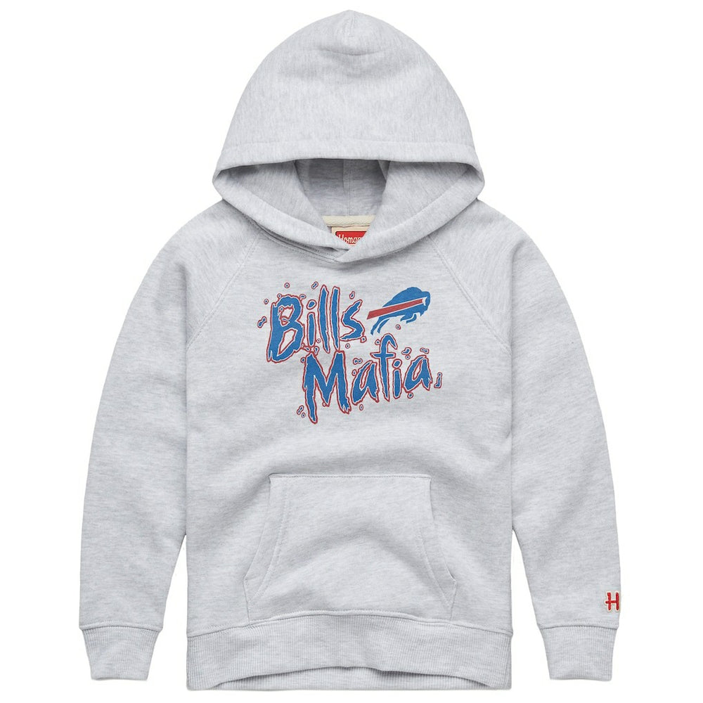 Homage Youth Bills Mafia Tri-Blend Hoodie - Buffalo Bills
