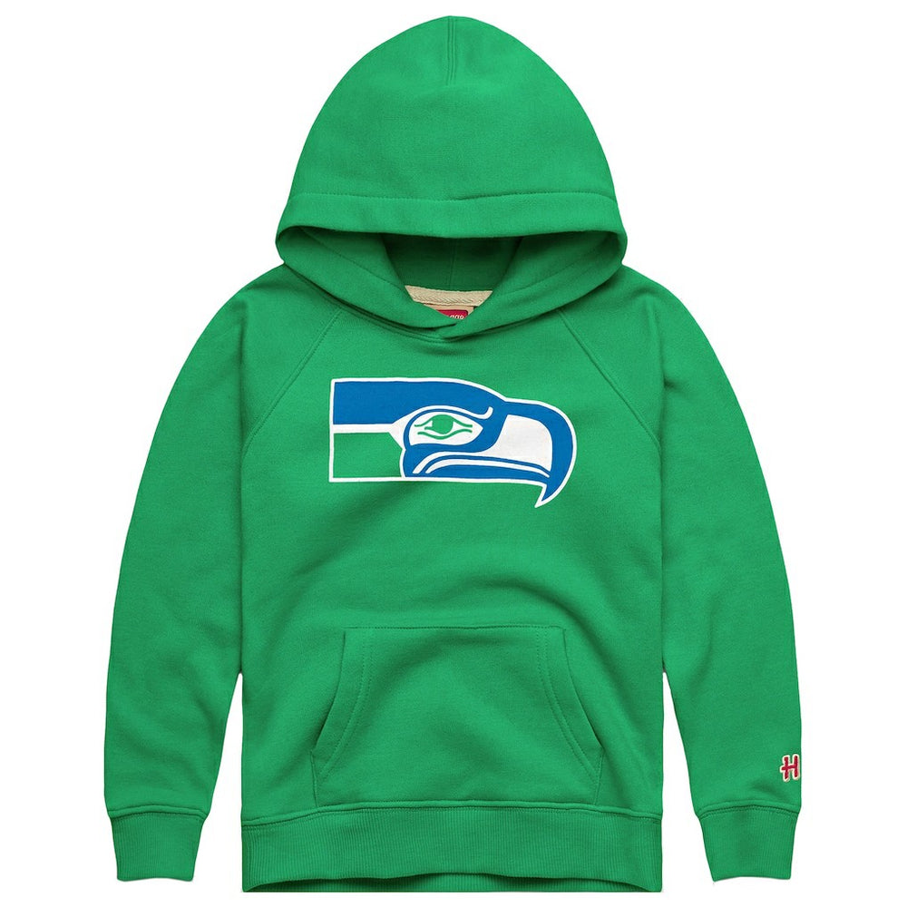 Homage Youth '76 Season Tri-Blend Hoodie - Seattle Seahawks