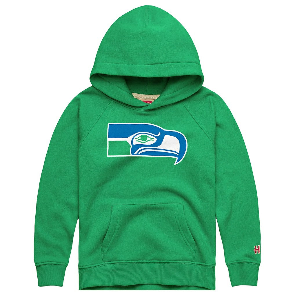 Homage Youth '76 Season Tri-Blend Hoodie - Seattle Seahawks