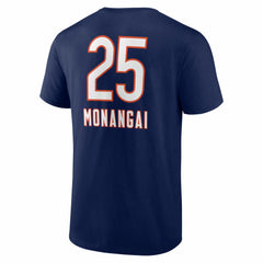Kyle Monangai  Team Wordmark T-Shirt - Chicago Bears