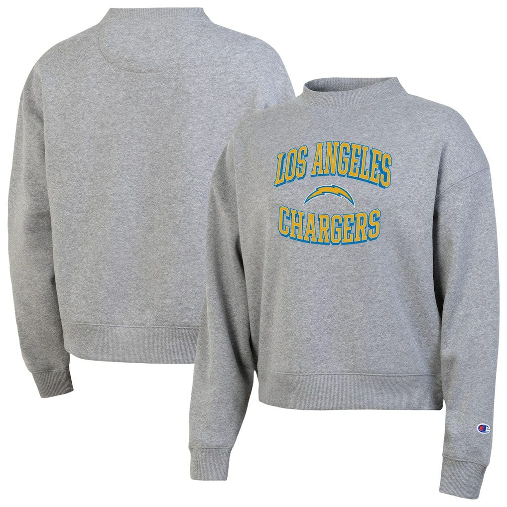 Women's Triumph Tri-Blend Sweatshirt - Los Angeles Chargers
