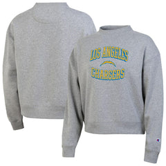 Women's Triumph Tri-Blend Sweatshirt - Los Angeles Chargers