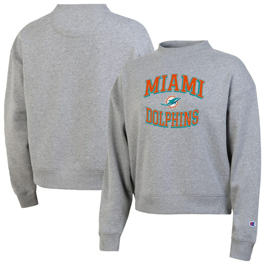 Women's Triumph Tri-Blend Sweatshirt - Miami Dolphins
