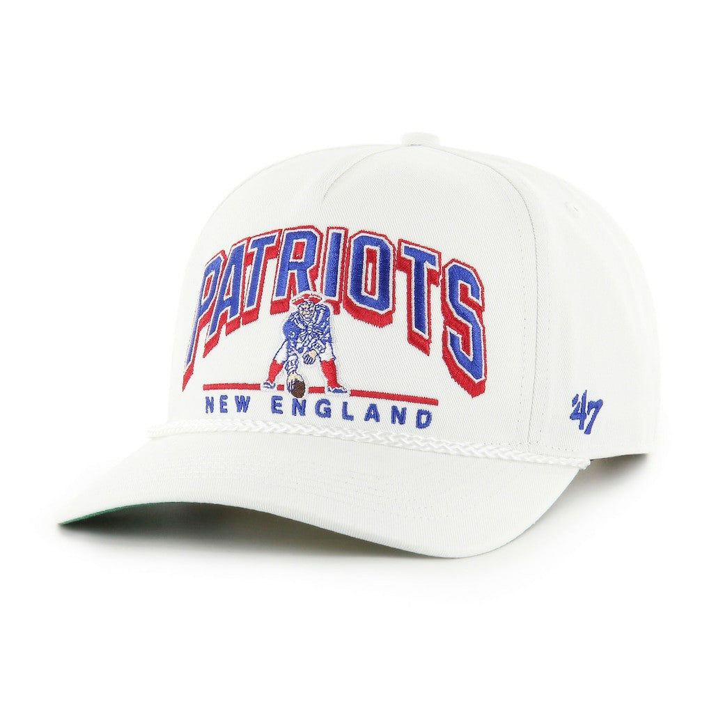'47 Coltrane Throwback Rope Hitch Adjustable Hat - New England Patriots