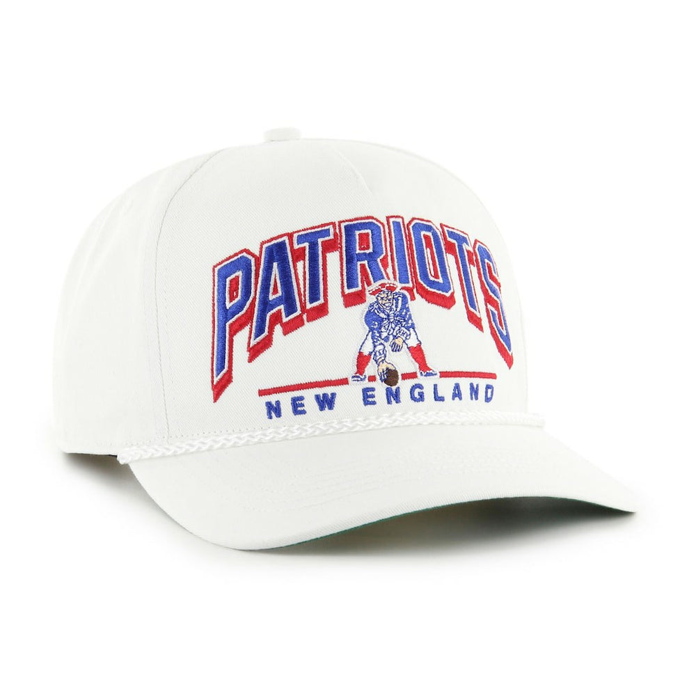 '47 Coltrane Throwback Rope Hitch Adjustable Hat - New England Patriots